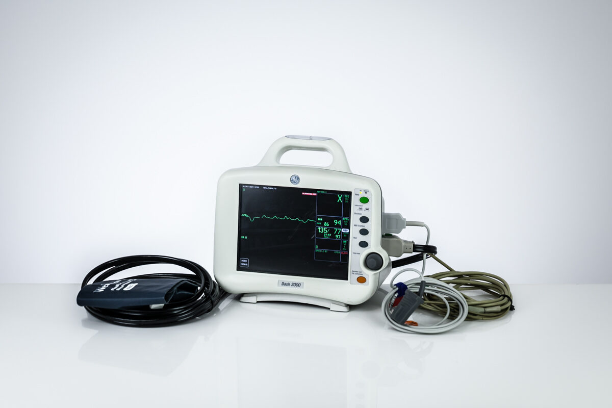 GE Solar and Dash bedside patient monitors