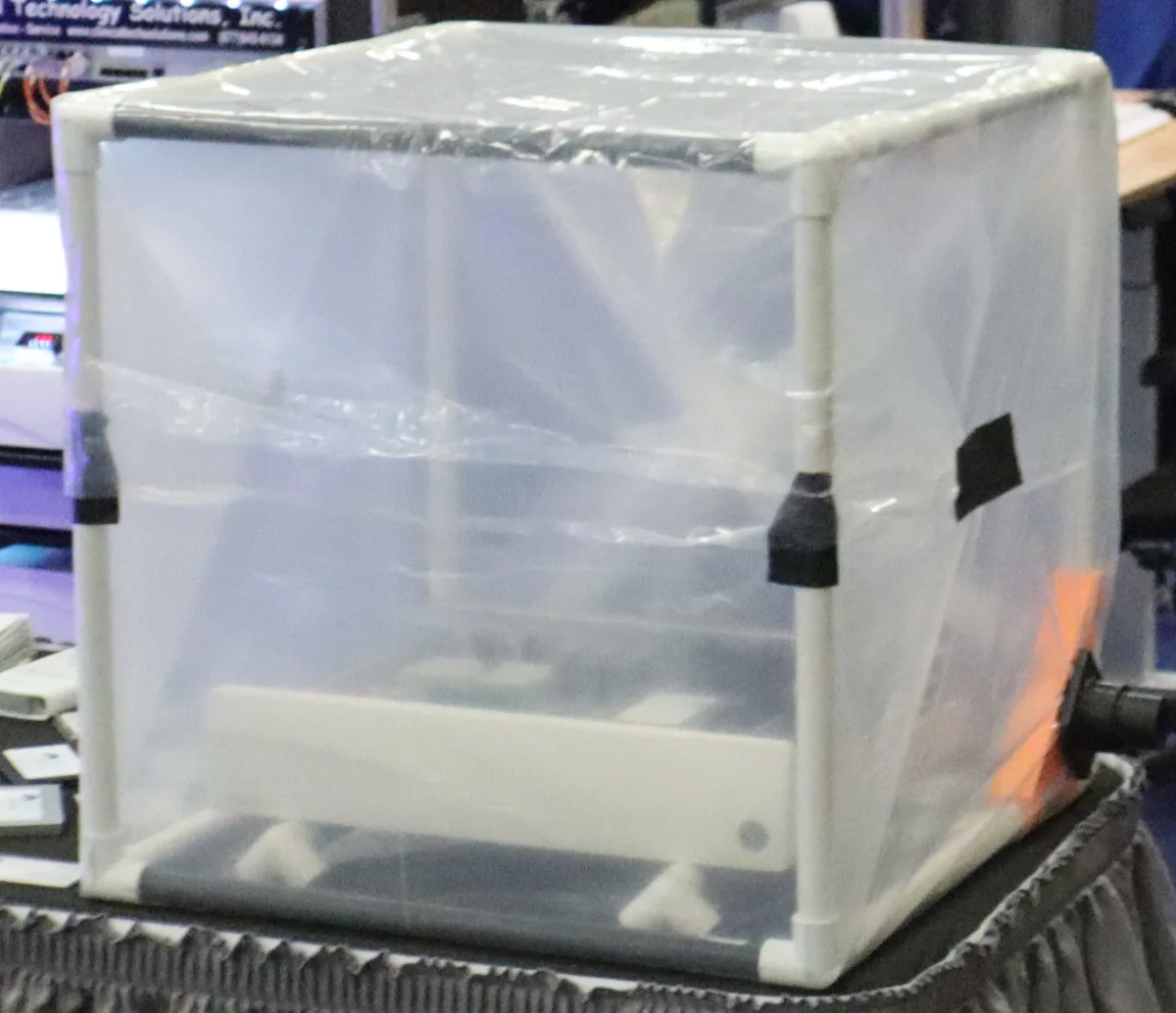 Equipment Cleaning Dust Chamber